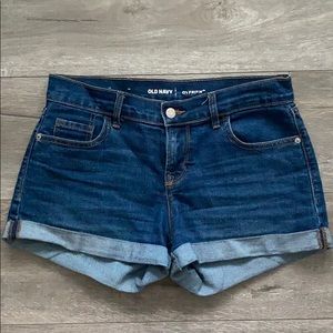 Dark blue Old Navy boyfriend shorts
